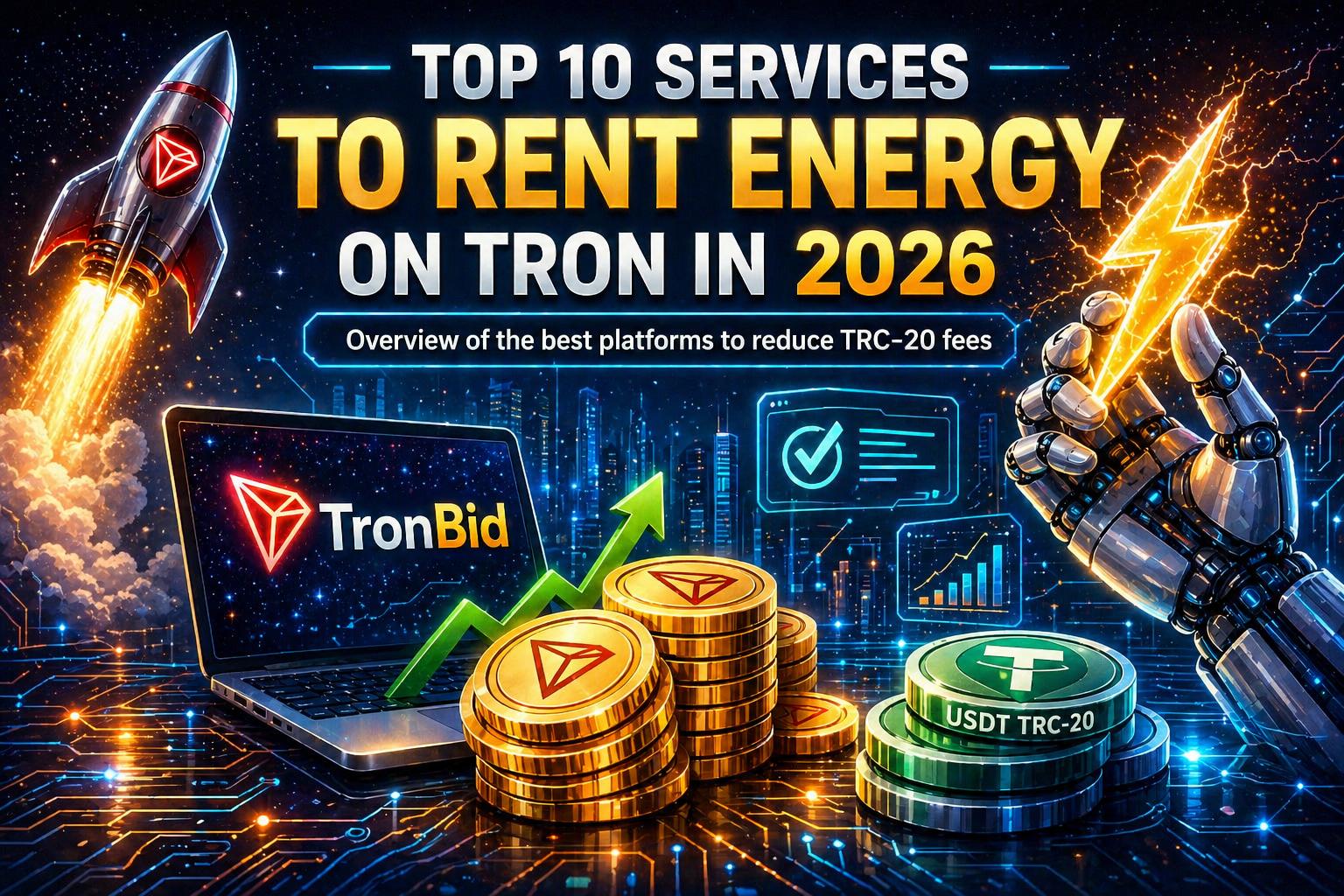 Reduce USDT TRC20 fees with top 10 TRON energy rental services 2026
